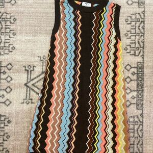 Missoni For Target Y2K Colored Zigzag Tunic Shirt Jacket Fair